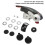 Caravan Front Rear Friction Pads Compact Structure Hitch Stabiliser Side Friction Pads Replacement For ALKO AKS 3004 3