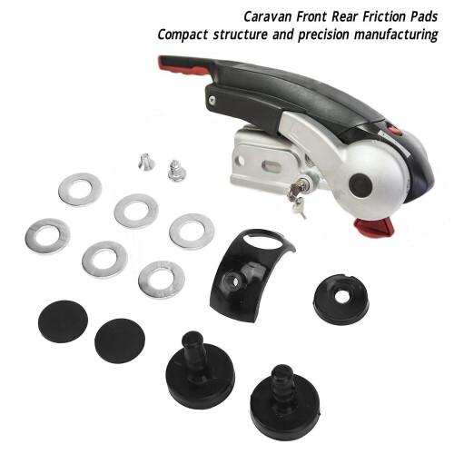 Caravan Front Rear Friction Pads Compact Structure Hitch Stabiliser Side Friction Pads Replacement For ALKO AKS 3004 2