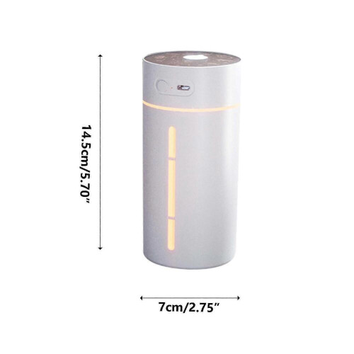 Petit diffuseur d'arômes avec lumière LED couleur et humidificateur (1 pièce) 1