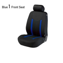AUTO PLUS Auto-Zubehör, universelle Autositzbezüge aus Polyester, sportliches Design, passend für die meisten Pkw, SUVs und Vans