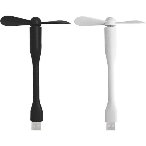 2 Stück verstellbare USB-Lüfter, leise Lüfter
