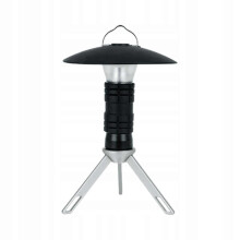 LED-Campingtaschenlampe, schwarz