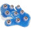Körpermassagehandschuh mit Rollenkugel 2