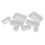Clear Stackable Plastic Storage Box Organizer - 8PCS for Jewelry Craft Tools 5
