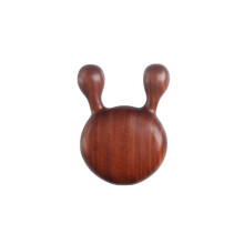 Gesichtsmassagegerät aus Holz, leicht und tragbar