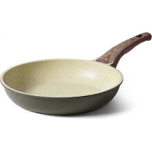 24 cm-es tapadásmentes serpenyő, gránit bevonattal, tapadásmentes serpenyő 24 CM-es kőedények