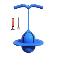 Pogo-Jumper mit Griff und Ballpumpe – Hochsprungspielzeug, sicherer und lustiger Pogo-Stick für Kinder, Jungen, Mädchen und Erwachsene