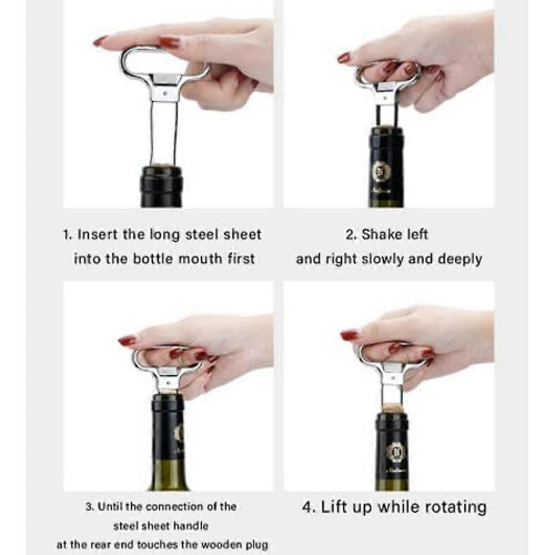 Wine bottle opener for vintage wine bottles 2