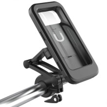Motorrad-Handyhalterung, wasserdichte Motorrad-Handyhalterung, 360-Smartphone-Halterung für Motorrad und Roller