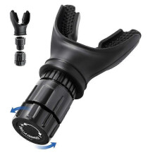 Tragbares Atemtrainer-Trainingsgerät. Training der Atemmuskulatur