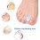 Διαχωριστικά δακτύλων ποδιού Διαχωριστικά δακτύλων σιλικόνης Διαχωριστικά 4