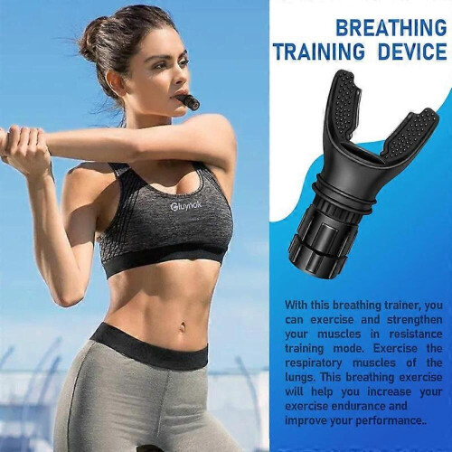 Tragbares Atemtrainer-Trainingsgerät. Training der Atemmuskulatur 1