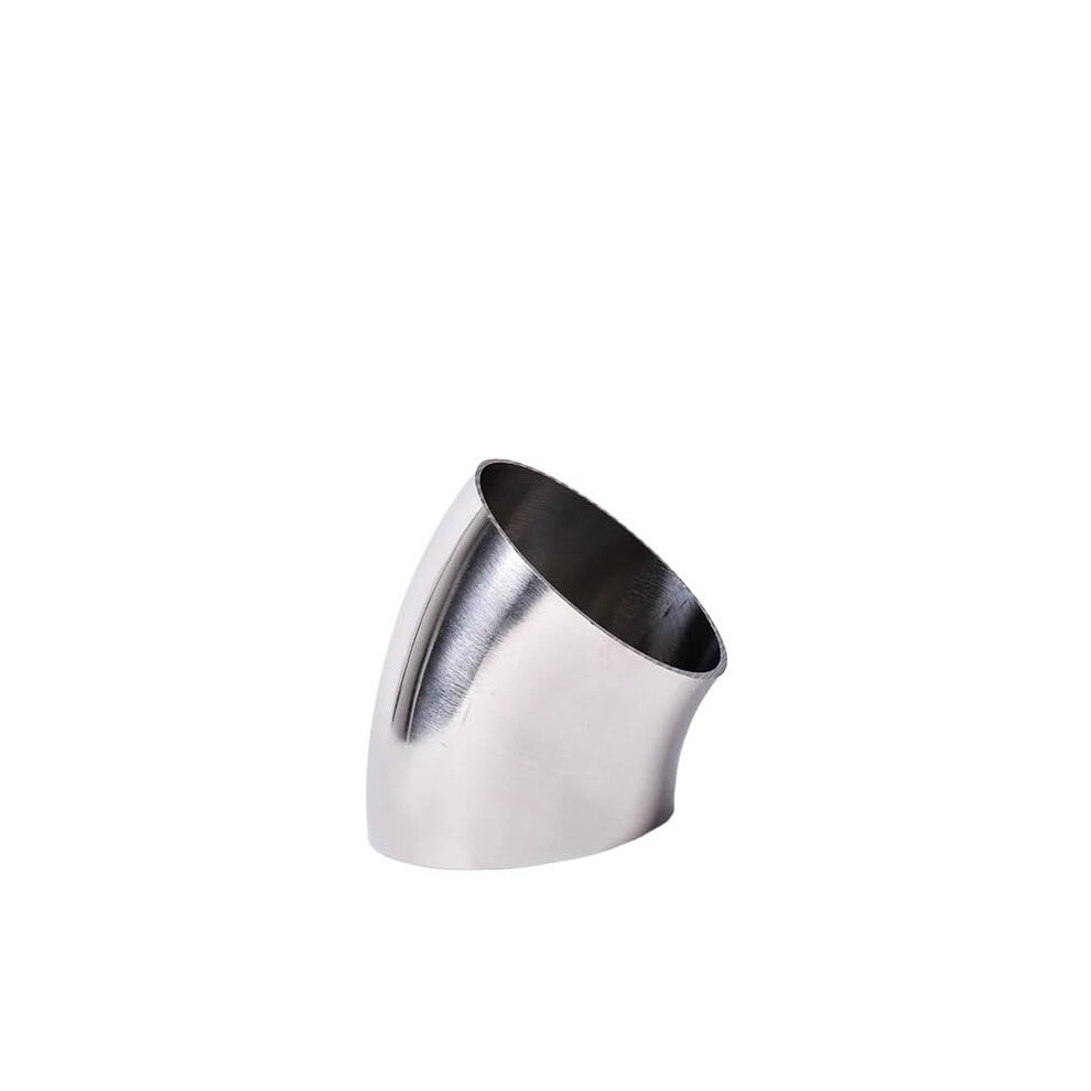 Ss304 Stainless Steel 45 Sanitary Weld Elbow 38Mm Tri Clamp Pipe Fitting For Homebrew 9382693786579