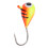 5 Stück Eisfischen Jigs Set, Hochkohlenstoffstahl, 5mm Köder 10