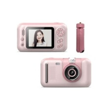 Real1080P kindercamera met innovatieve opklapbare lens voor creatieve selfies, 32GB SD-kaart, compact en draagbaar ontwerp voor onvergetelijke