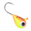 5 Stück Eisfischen Jigs Set, Hochkohlenstoffstahl, 5mm Köder 11