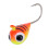 5 Stück Eisfischen Jigs Set, Hochkohlenstoffstahl, 5mm Köder 6