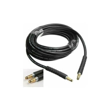 Realizzato in gomma di qualità superiore, resistente alle intemperie e alle pieghe, pratico accessorio adatto per Karcher K2K3K4K5, tubo per la