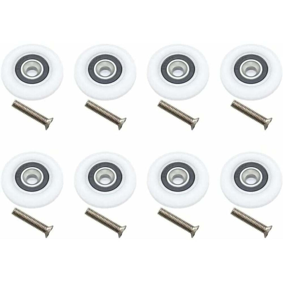 Shower Door Rollers For Sliding Glass Doors, Sliding Glass Doors Replacement Pulley System With High Load Capacity And Smooth Operation, Corrosion 9169997324740