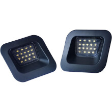 Kentekenplaatverlichting compatibel met Ford F150, helderder dan het origineel, hoogwaardige behuizing, Canbus-compatibel, compatibel met Ford F150