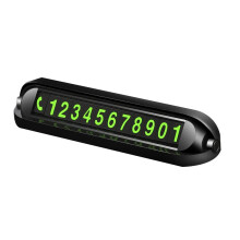 Drawer Type Car Number Plate, Sun-Resistant High Temperature: Not Easily Deformed, Cold Night Light for Enhanced Visibility