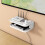 Multi-Function Floating Shelf for Routers and Media Devices, Wall Mounted Wireless Router Storage Box with Cooling and Ventilation Design, 5