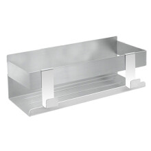 Widely Used Stainless Steel Floating Shelf with Space-Saving Design, Adhesive Fixation for Easy Installation and Rustproof Performance in Any Room