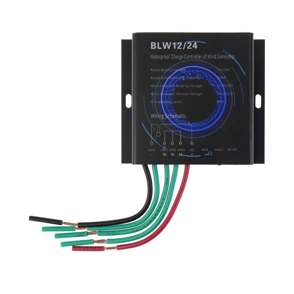 Wind Turbine Charge Controller, Automatic Controller For Reliable Wind Energy Conversion With Advanced Heat Dissipation 9340959607990