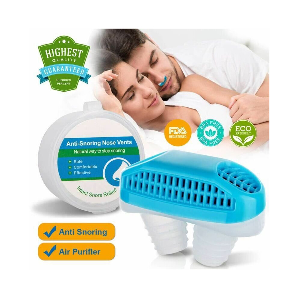 Anti Snoring Devices: Effective Snoring Solution for Men and Women, Rechargeable and Portable Snore Stopper with Universal Fit