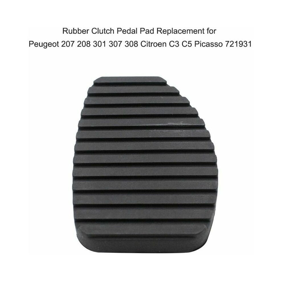High-Quality Rubber Clutch Brake Pedal Covers, Professional Craftsmanship Ensures Sturdy Durability For Your Vehicle's Pedals 9169997203618