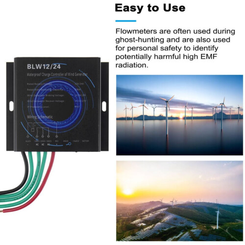 Wind Turbine Charge Controller, Automatic Controller for Reliable Wind Energy Conversion with Advanced Heat Dissipation 2