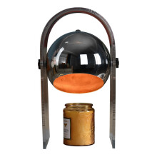 Chauffage de bougie polyvalent, source de chaleur écologique pour une ambiance chaleureuse à l'intérieur comme à l'extérieur, radiateur
