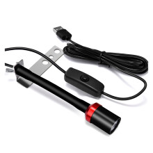 Night Fishing Light USB Powered Aluminum LED Blue Lamp for Raft Bridge Lakes Rivers