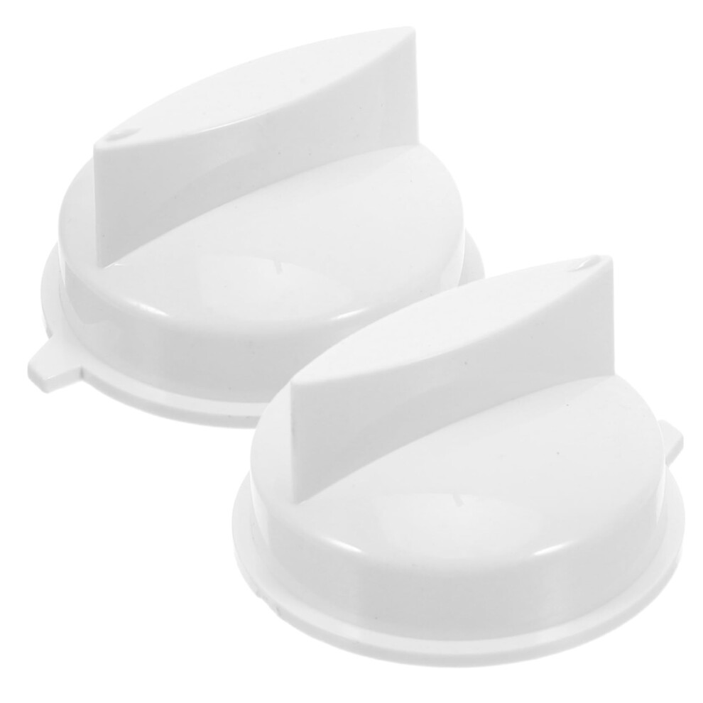 Microwave buttons replacement Dshaped knobs, durable plastic, easy installation.