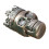 Skull Smoke Grinder Bronze 3-Layer Herb & Spice Crusher 75mm 7