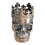 Skull Smoke Grinder Bronze 3-Layer Herb & Spice Crusher 75mm 2