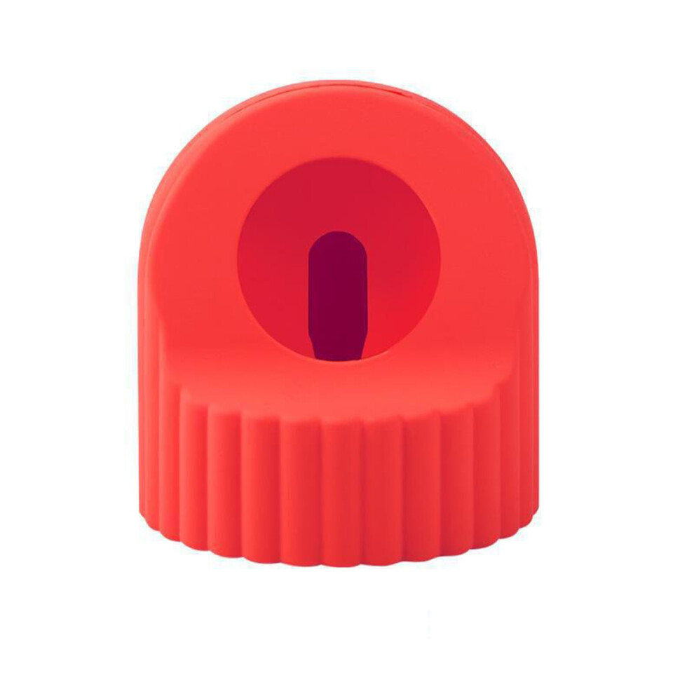 Silicone Charger Stand For Apple Watch Dock Charger Holder 3849Mm Compatible With Series 310 Se Red 9347817120981