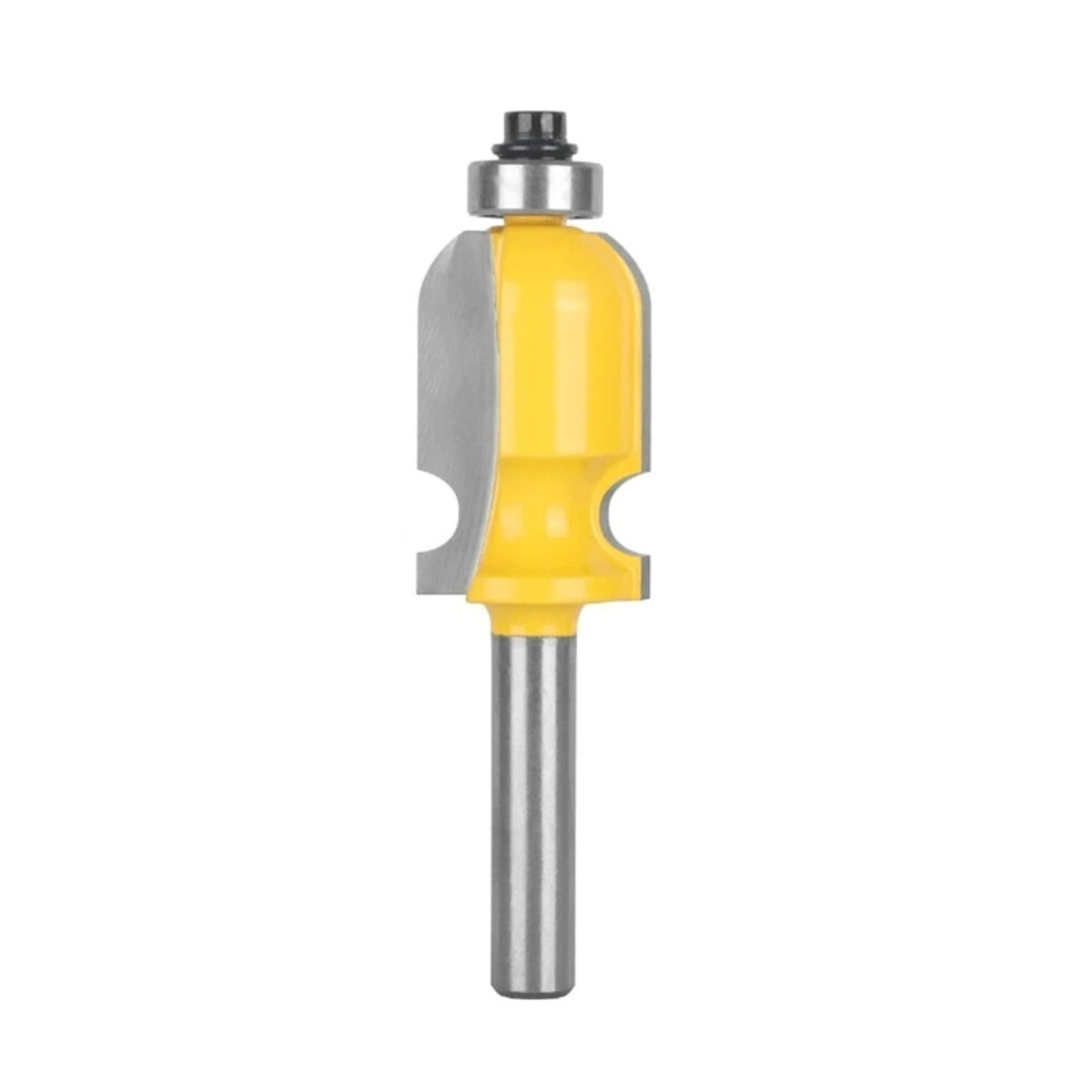 1Pc Double Round Nose Bit Router Bit Wood Cutter For Wood Bit Planing Cutter Carbide Shank Cutter (8X22.2x34.9) 9426802483734