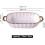 Ceramic Oven Dish 700ml Rectangular Deep Baking Tray Pink 20x13.5x5cm Roasting Dish 1 Pc 2