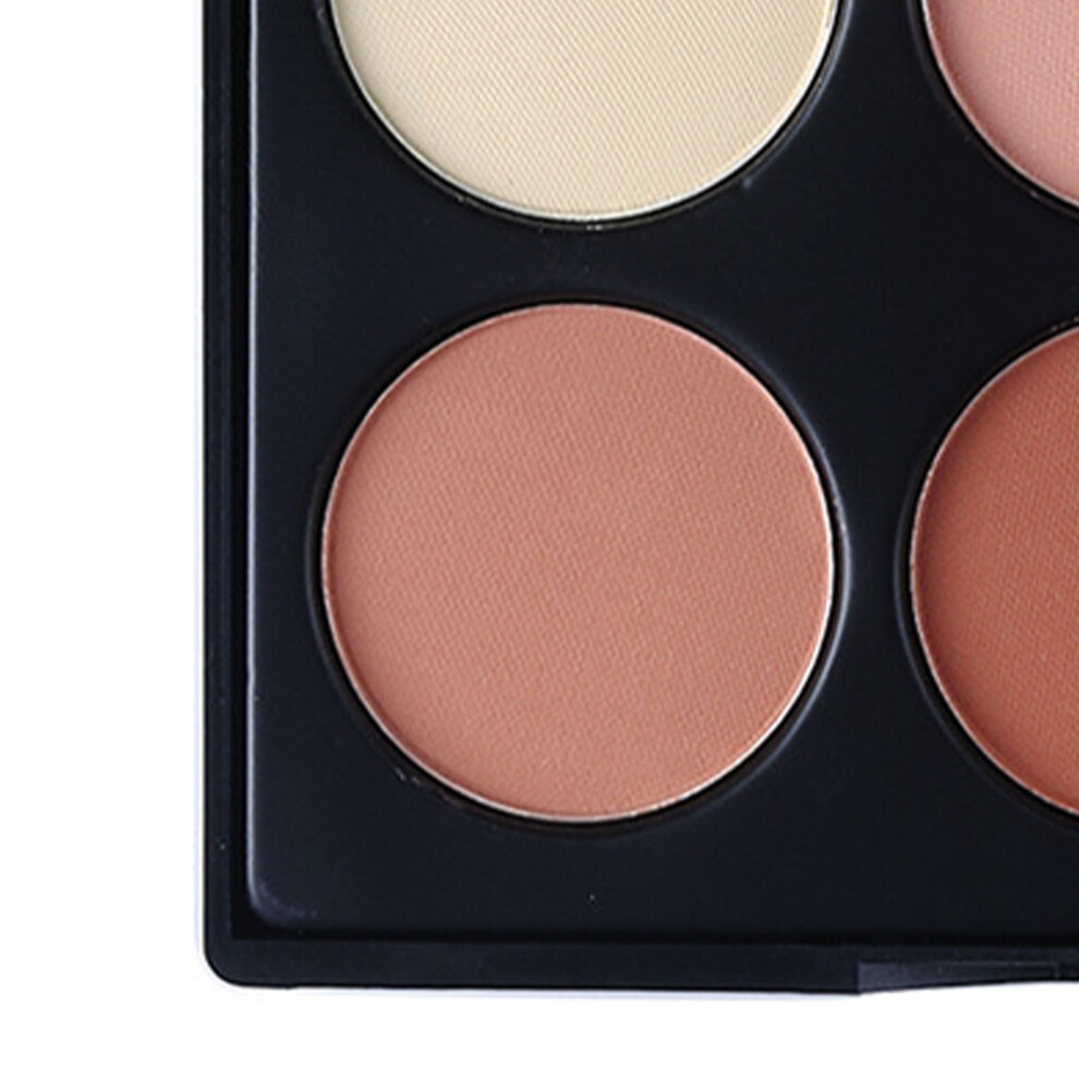 Powder Palette 6 Shades FG02 Contour & Highlighting Makeup Compact