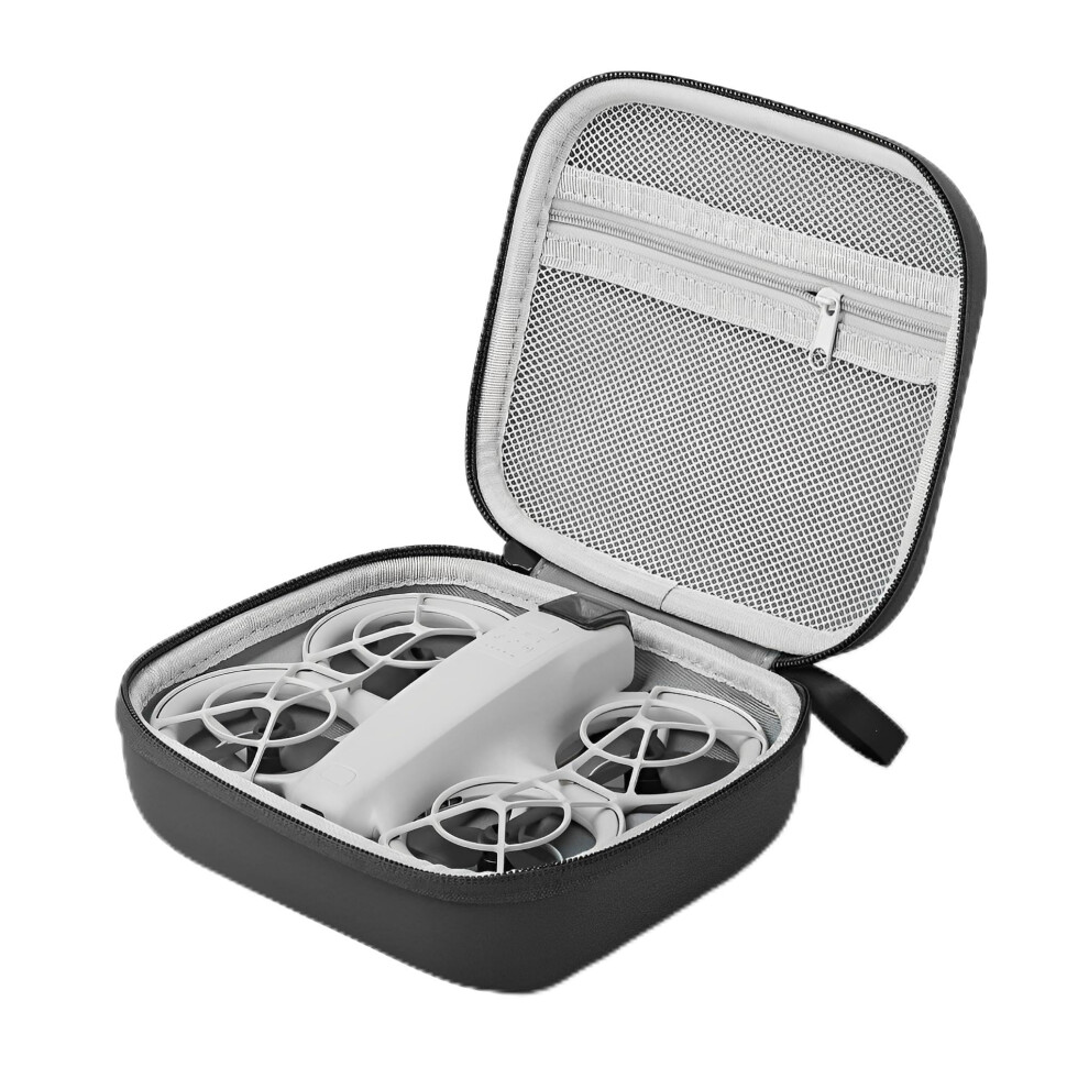 Portable Hard Carrying Case For Neo Drones Shockproof, Antiscratch Eva Storage Bag Compact Travel Case For Drones And Accessories (Black) Black 9426802484731