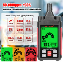 Tragbarer Gaskollekendetektor, 50-1000ppm, kompakt