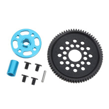 RC Car Steel Gear Set 68T for Tamiya TT02, Speed Metal Gears with Precision Fit and Durability
