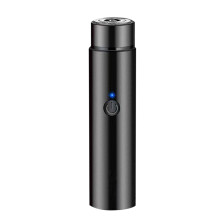 Compact and Portable Shaver for Men, Powerful Turbo Rotation Mechanism Facial Hair Trimmer with USB Charging Versatile Shaver Mini Size Grooming