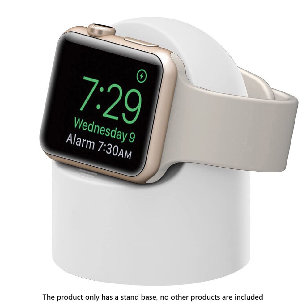 Charging Cradle Stand Charging Dock Cable Storage Antislip For Apple Watch Ultra 49Mm White 9382693787613