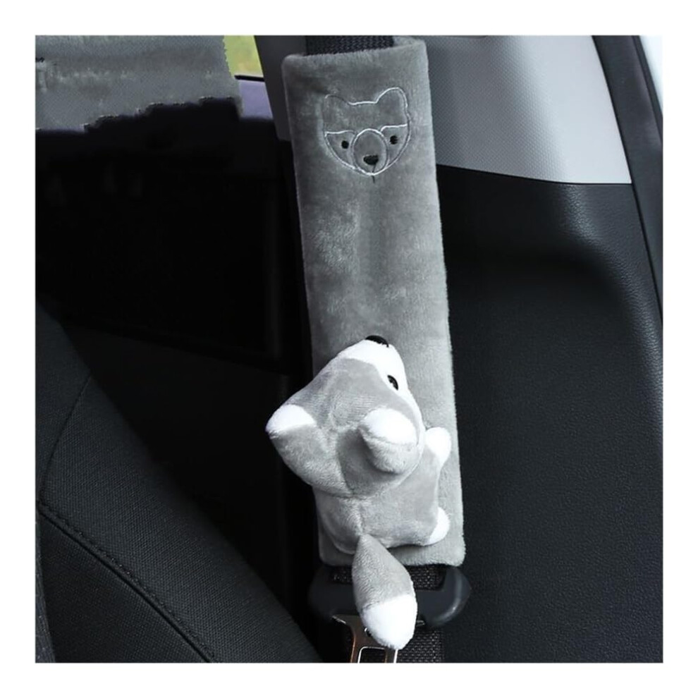 Animal Cute Cartoon Car Seatbelt Cover, Shoulder Strap Protector Pad, Seat Belt Harness Cushion, Color E 9426802486391