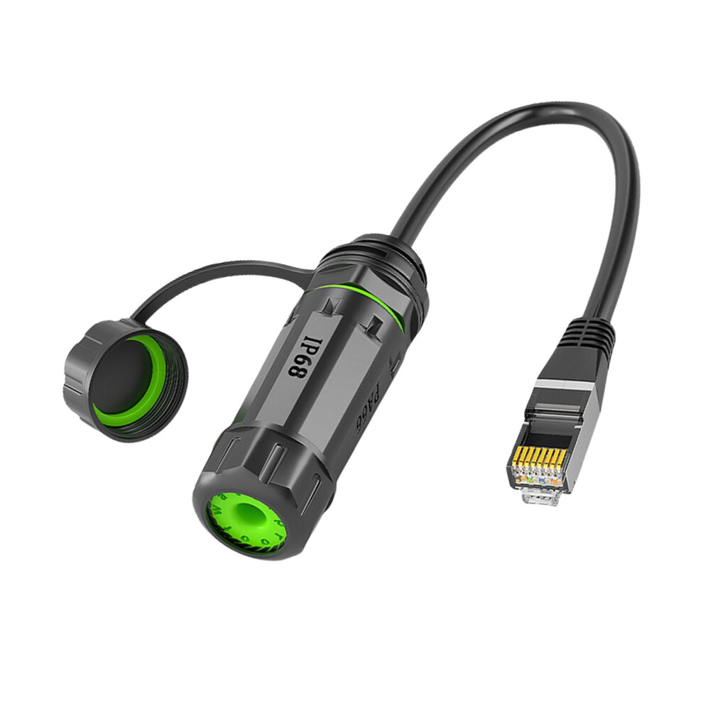 Ip68 Rj45 Coupler For Harsh Environments Networking Extender Speed Ethernet Adapter 9347817121926