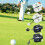 Handheld Count Putt Score Counter Two Digits Portable Scoring Keeper for Golf Chains, Durable and Lightweight Design 2