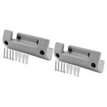 1 Set of Wall Mounted Wire Hooks for Water Pipes, Robust Hose Holder for Garden Hoses and Water Pipes for Storage and Organisation Garage