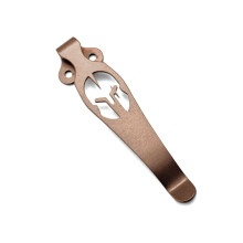 Folding Knife Clip Alloy Back Clip Pocket Clips Knife Clip Making Knife Bag Clips Tool Accessories Rose Gold